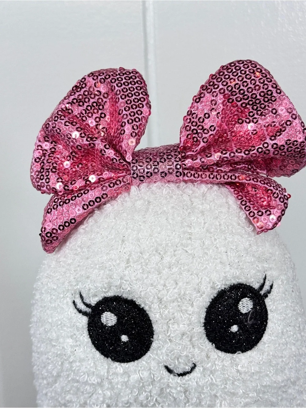 NEW Plush Ghost Pink Ghost Halloween Decor